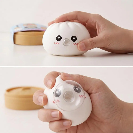 2026 New Soft Dumpling Pinch Toys Blowing Bubbles Squishy Relief Stress Mystery Blind Box Gifts Rebound Steamed Bun Squeeze Ball Peaceful Pleasures Health and Wellness