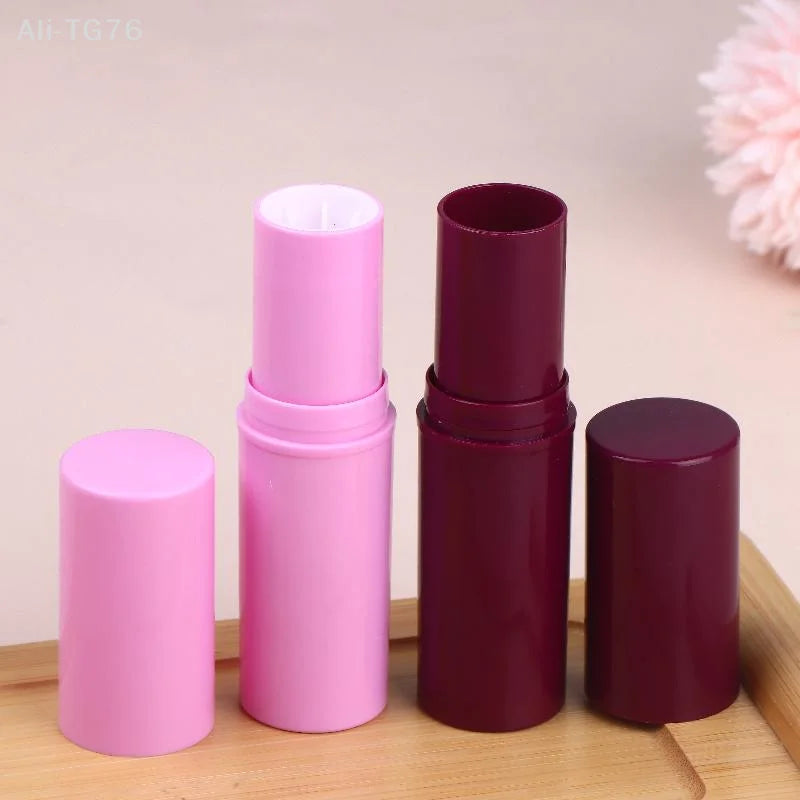 10g Empty Rotatable Lip Balm Tube | Purple Refillable Container