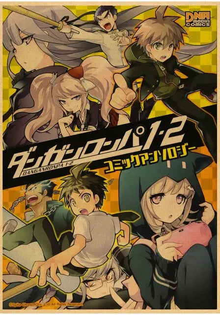 Kyouko Kirigiri Danganronpa Canvas Poster | Anime Wall Art