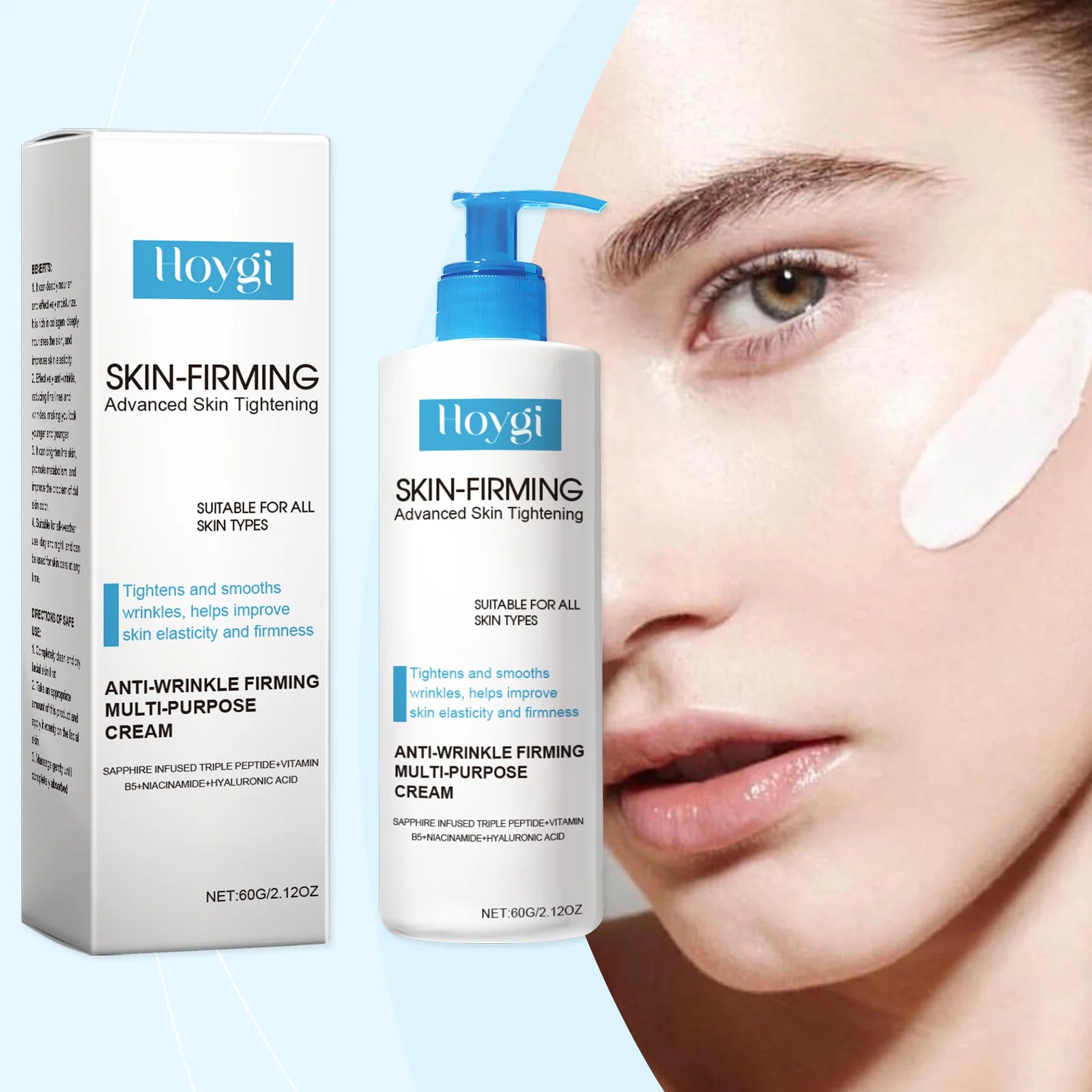 Body Firming Cream Tightening Improve Sagging Skin Lotion Increase Elasticity Nourishing Moisturizing Lifting Brighten Skin Care Peaceful Pleasures Health and Wellness