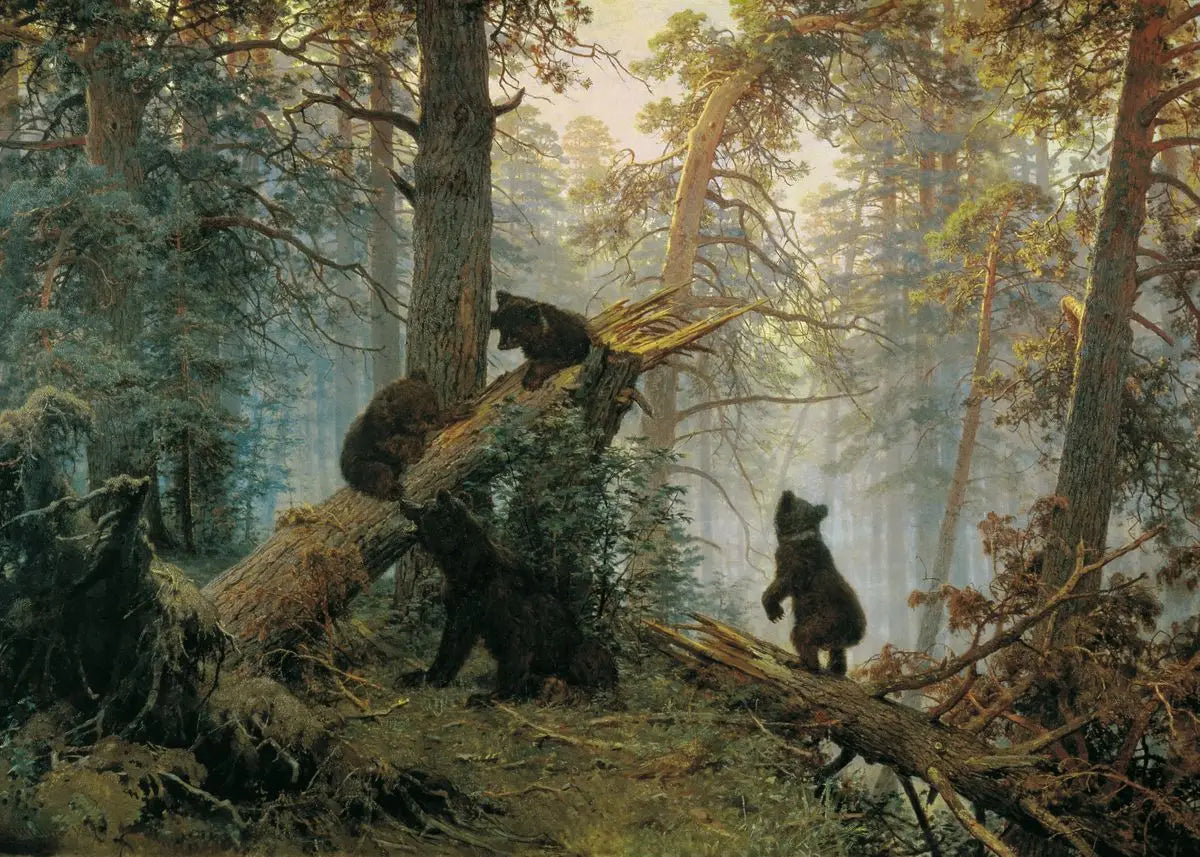 Ivan Shishkin Landscape Canvas Wall Art Print | Unframed