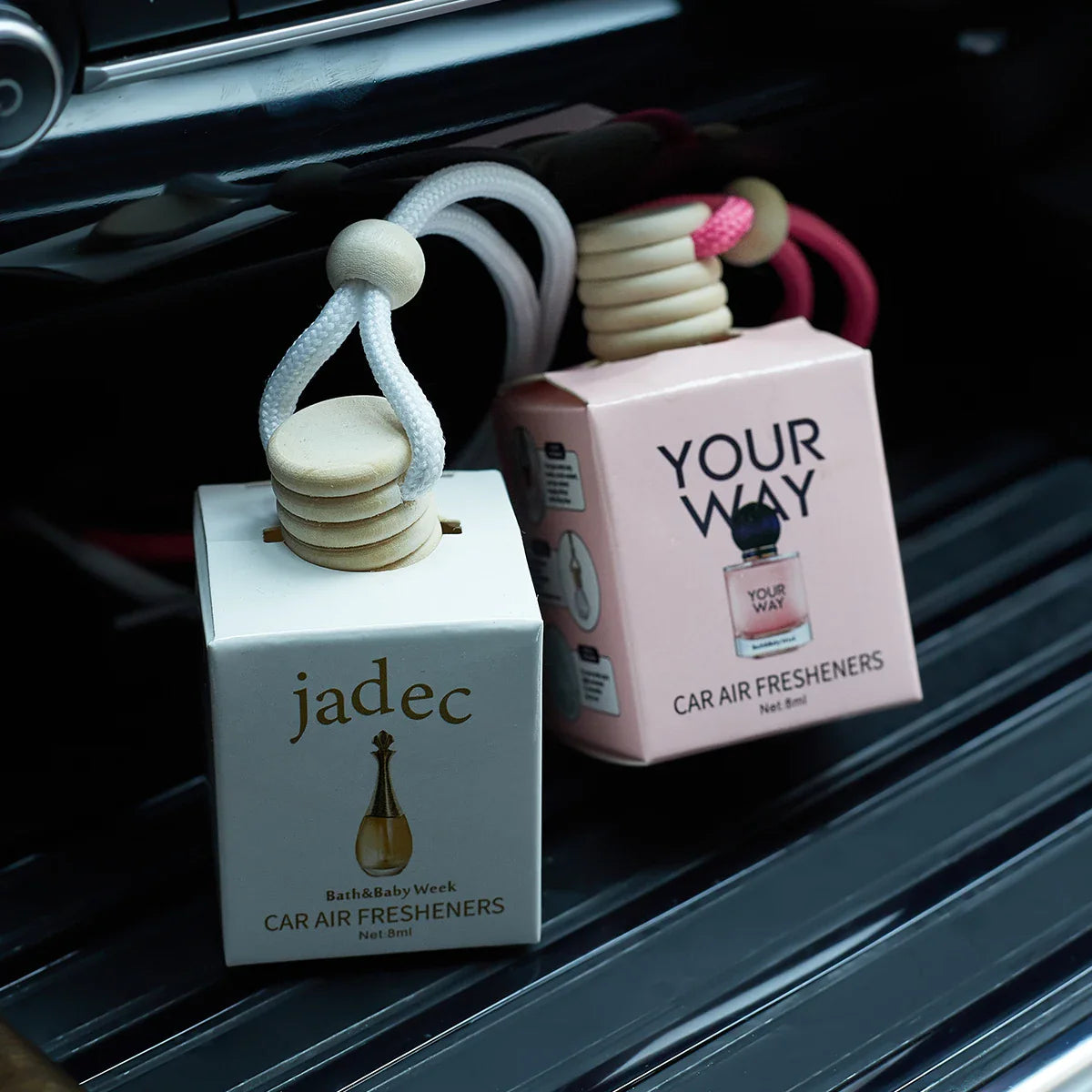 Perfume Bottle Car Air Freshener – Long-Lasting Scent