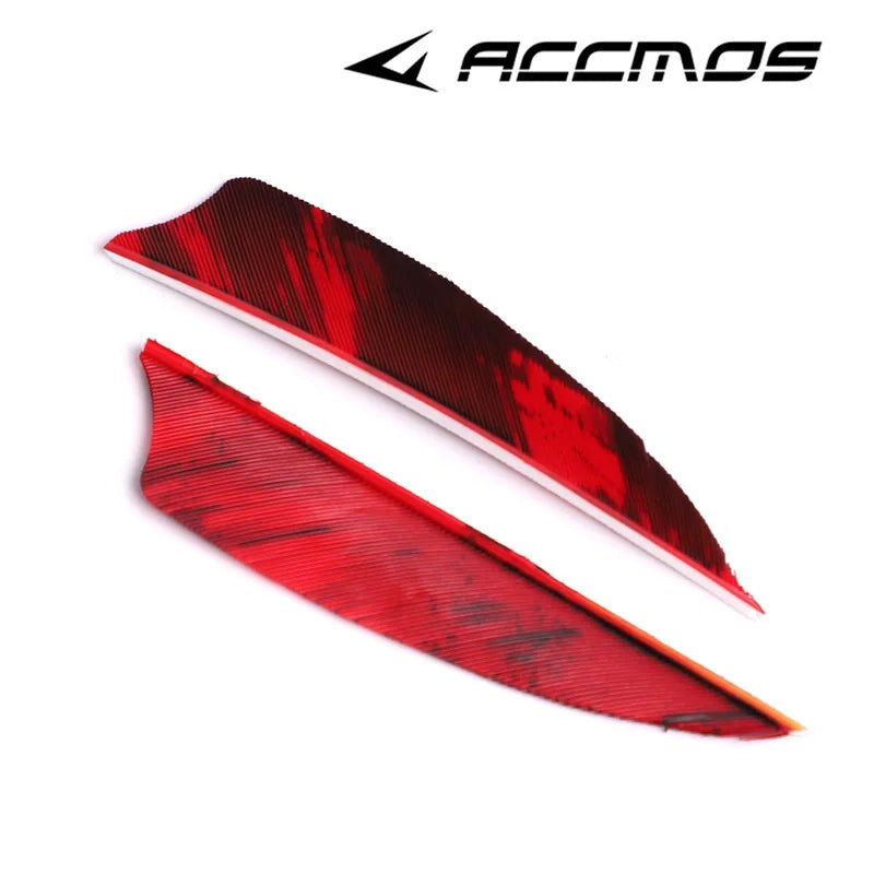 Bag Arrow Vanes 3 Turkey Feather Fletching Shield Cut DIY Archery