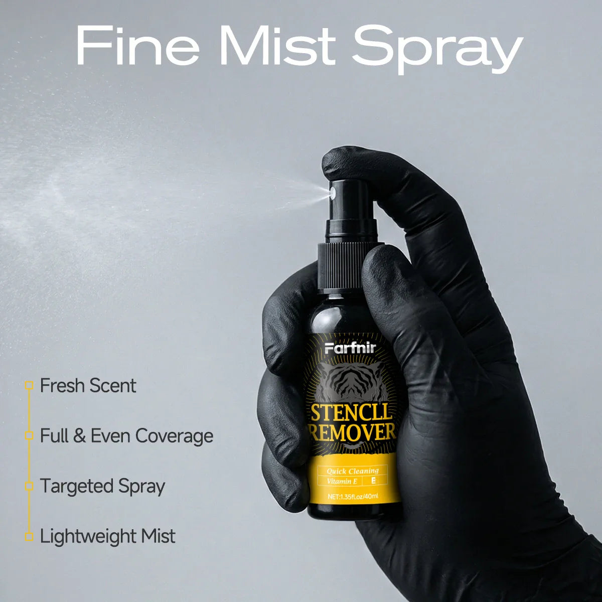 Skin Stencil Remover Spray – All Skin Types | 40ml