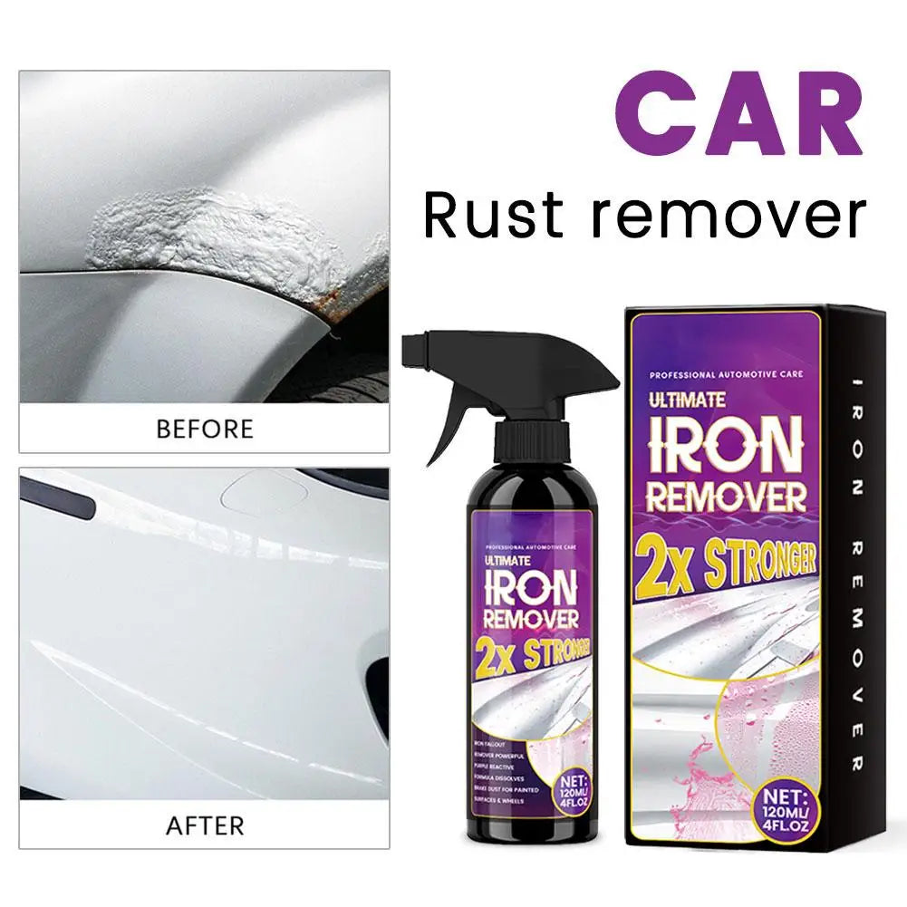 Fast-Acting Rust Remover Spray | Iron Fallout & Metal Cleaner
