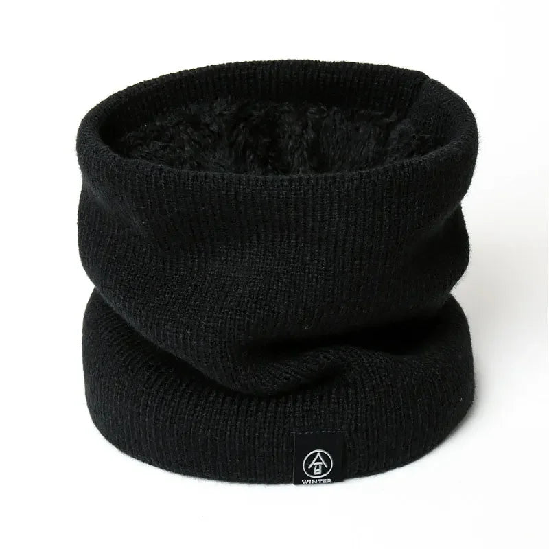 Women's Knitted Cashmere-Like Winter Neck Gaiter Snood Scarf
