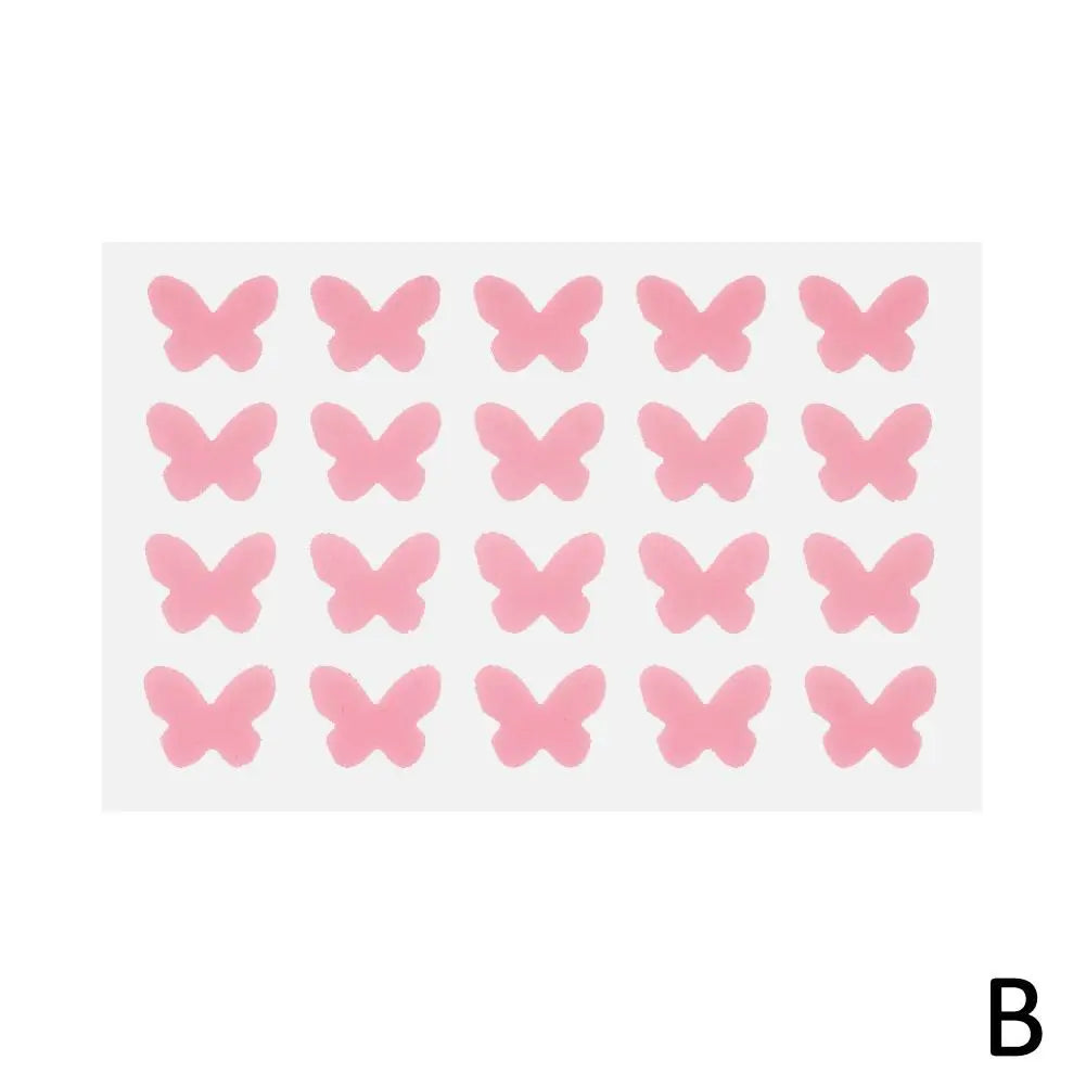 Butterfly Pimple Patches 20pc – Colorful Invisible Spot Cover