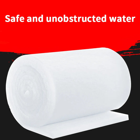 3CM Thick X Width 10CM X Length 1M Aquarium Filter Biochemical Filter Sponge For Aquarium Fish Tank Bio Cotton Foam Skimmer Peaceful Pleasures Health and Wellness Default Title