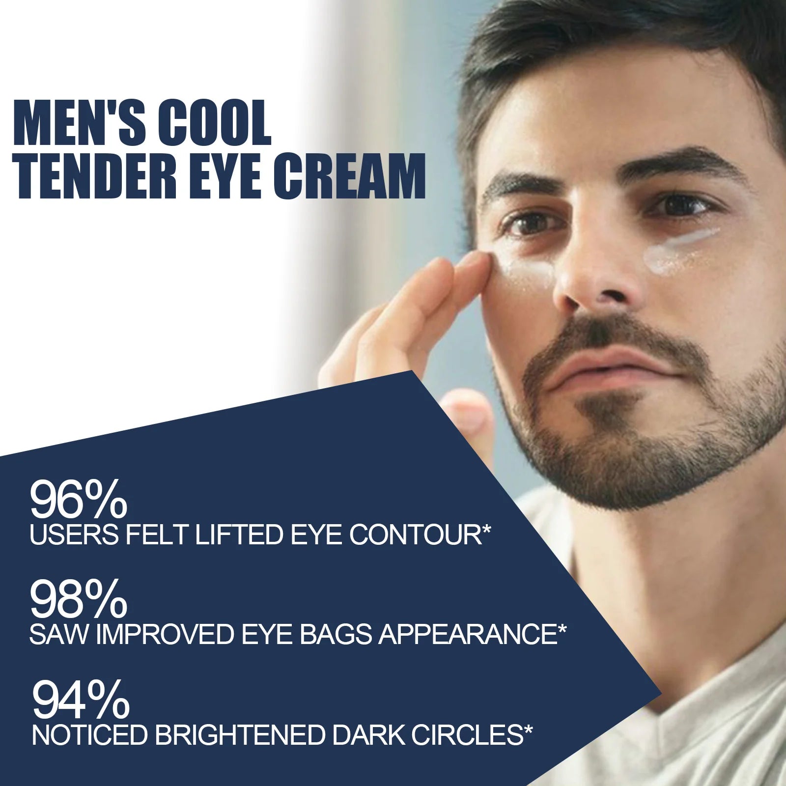 Retinol Eye Cream Fade Eye Bags Smooth Wrinkles Reduce Dark Circles Lift Firm Skin Hydrate Nourish Men Daily Use Eye Firm Cream Peaceful Pleasures Health and Wellness