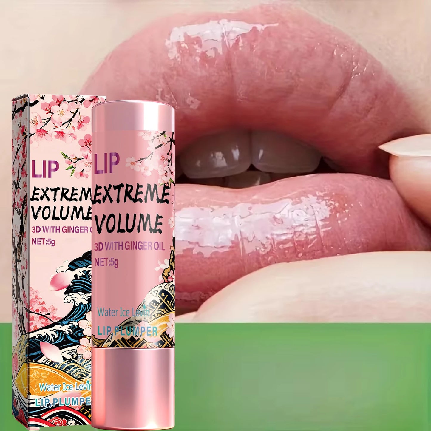 3D Lip Plumper Cream with Ginger Oil – Volume & Moisture