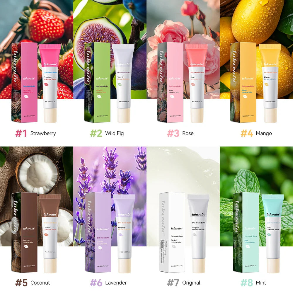 Moisturizing Lip Balm – Coconut & Strawberry | Nourishing 15ml