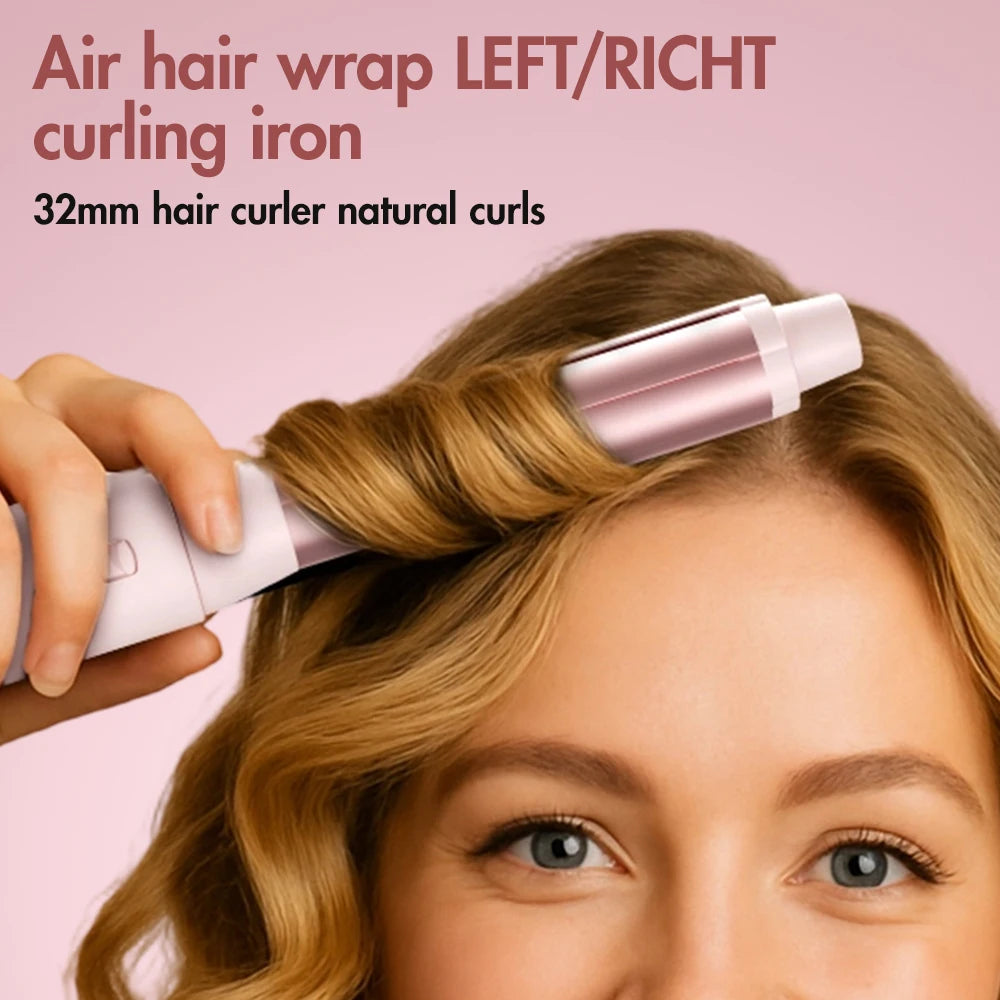 Hair dryer brush detachable 5-in-1 styling and drying system, fast drying, curl smoothing and styling, automatic curling iron Peaceful Pleasures Health and Wellness