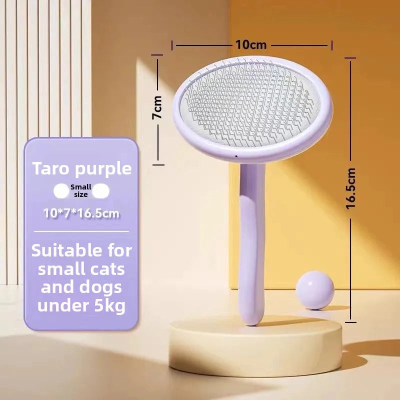 Stainless Steel Dog Grooming Comb | Detangling & Massage Brush