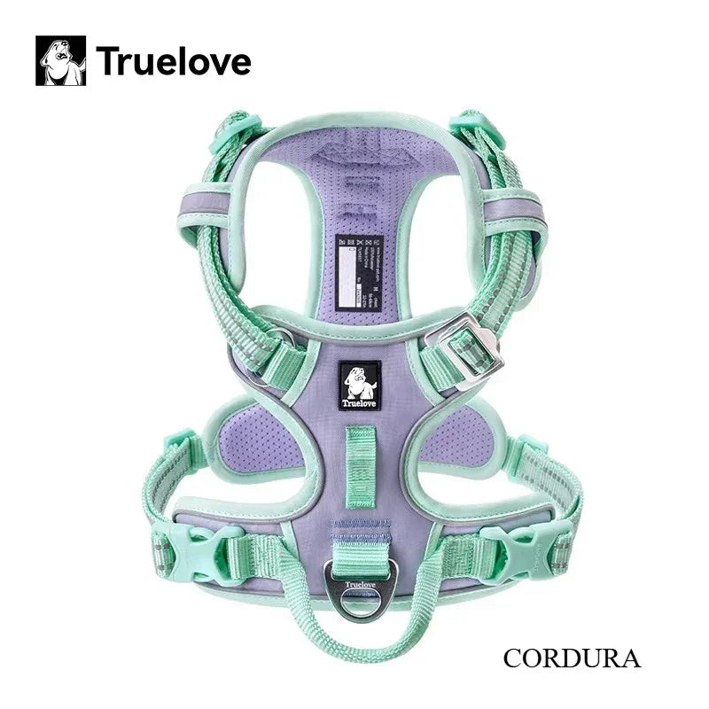 Truelove No-Pull Dog Harness – Reflective, Breathable, All Sizes Dog Harness Peaceful Pleasures Health and Wellness