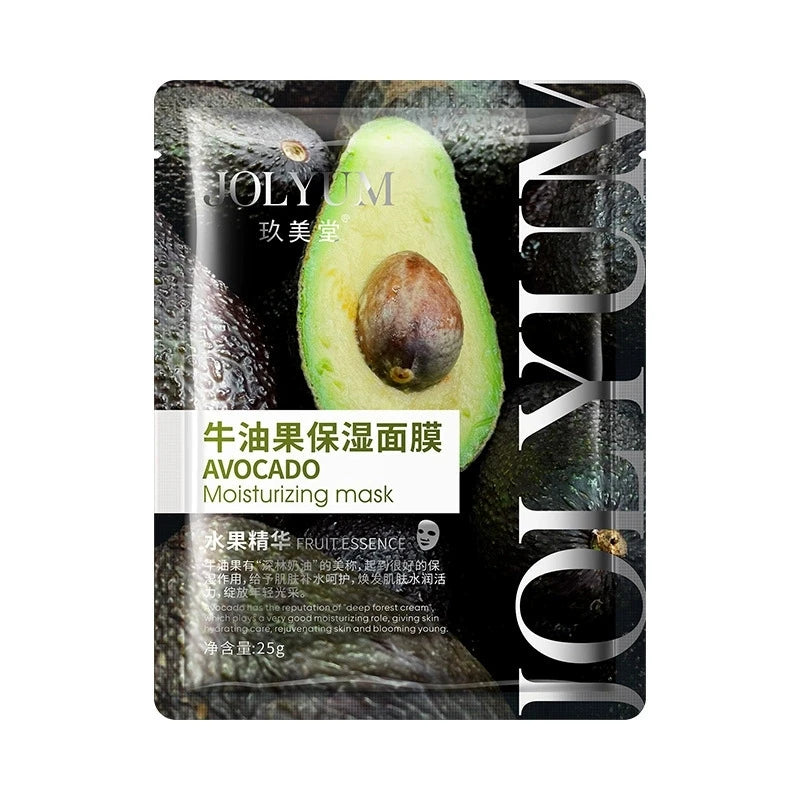 Fruit Face Sheet Mask 6pcs – Hydrating, Brightening & Anti-Aging
