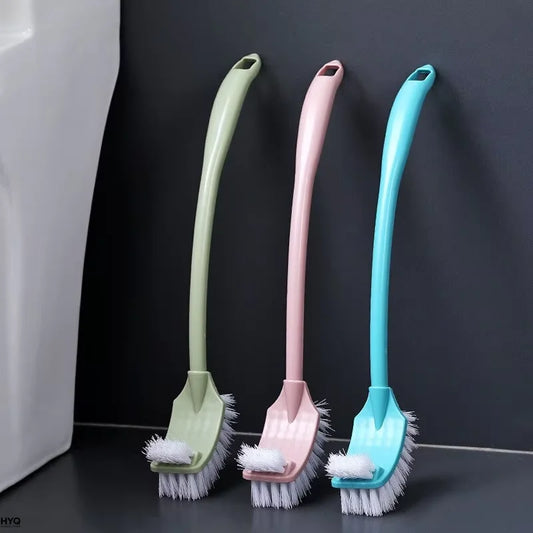 Brosse De Toilette Double T Te Manche Long Pour Nettoyage Salle Bains Peaceful Pleasures Health and Wellness