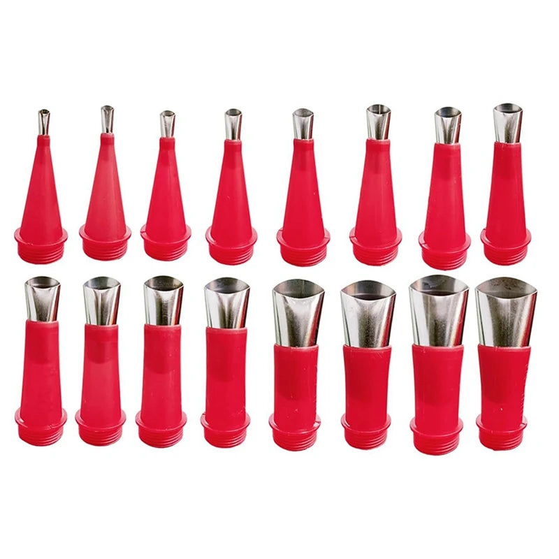 29PCS Universal Integrated Rubber Nozzle Tool Kit,Caulking Tips,Caulking Nozzles For Sausage Caulking Tools Durable Easy To Use Peaceful Pleasures Health and Wellness