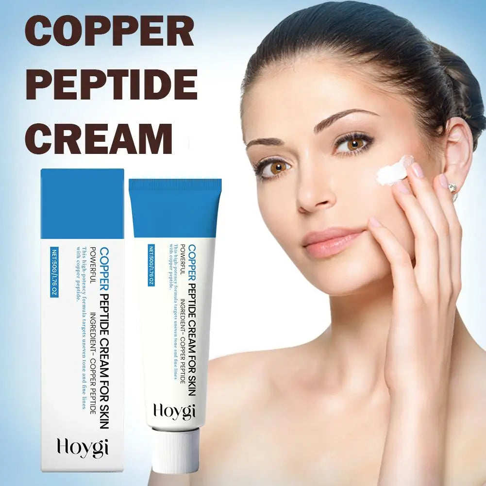 Copper Peptide Face Cream 50g – Anti-Wrinkle Firming Moisturizer for Fine Lines Peaceful Pleasures Health and Wellness