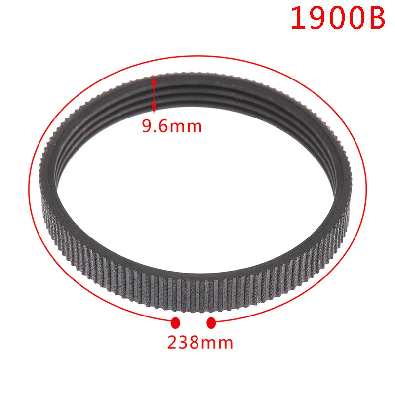 Electric Planer Drive Belt PU Rubber 238×9.6mm Replacement