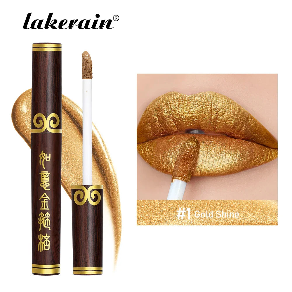Lakerain Matte Velvet Lip Gloss – Waterproof & Long-Lasting