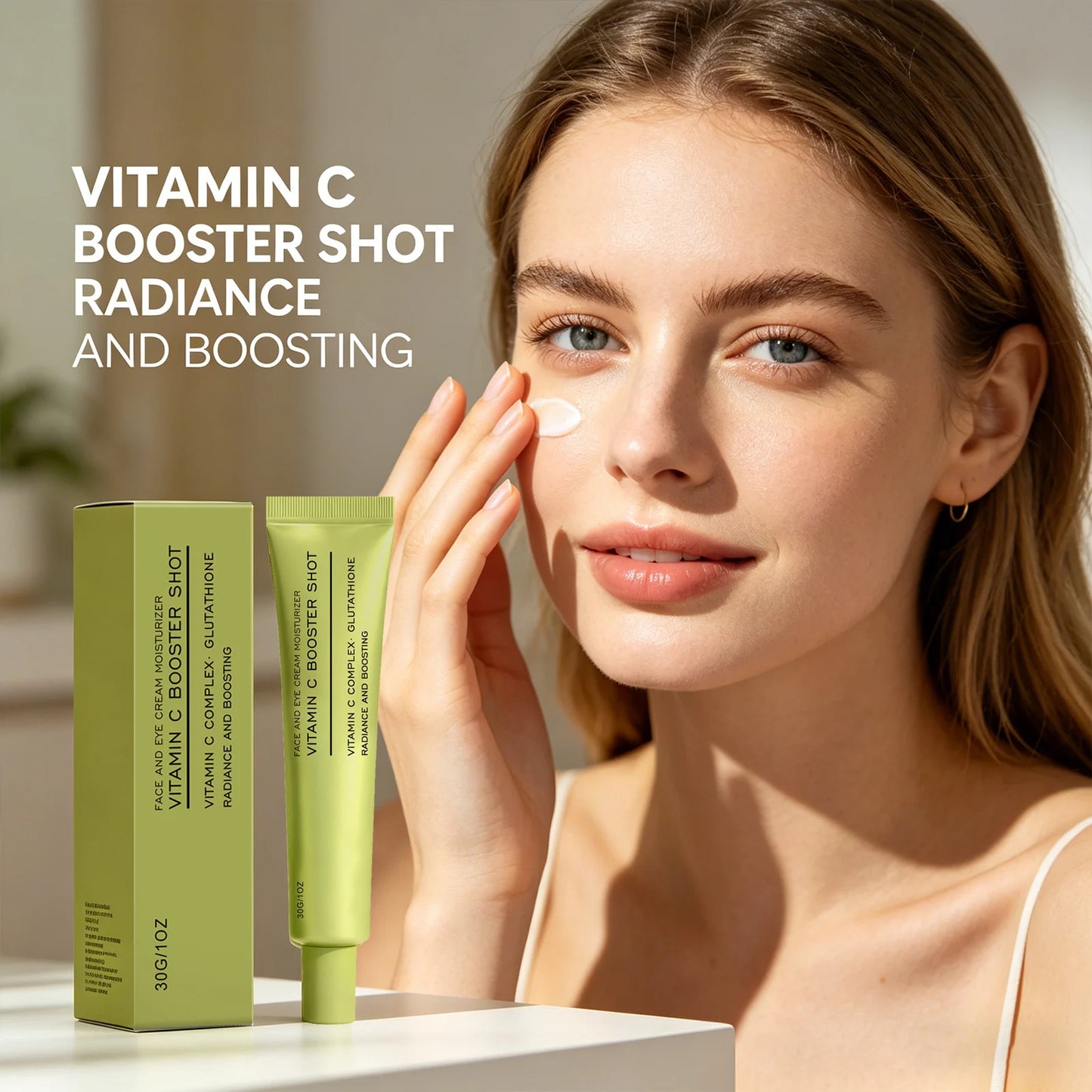 Niacinamide Moisturizing Cream Tighten Skin Soothing Enhance Elasticity Improve Rough Skin Texture Brighten Boosting Eye Cream Peaceful Pleasures Health and Wellness
