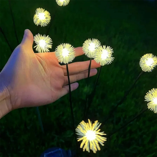 Solar Dandelion Ball Lights – Outdoor Lawn & Garden Decor