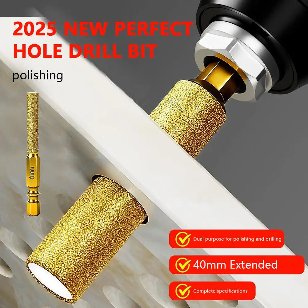 Diamond Core Drill Bit Hex Shank – Dry Drilling Tile & Granite