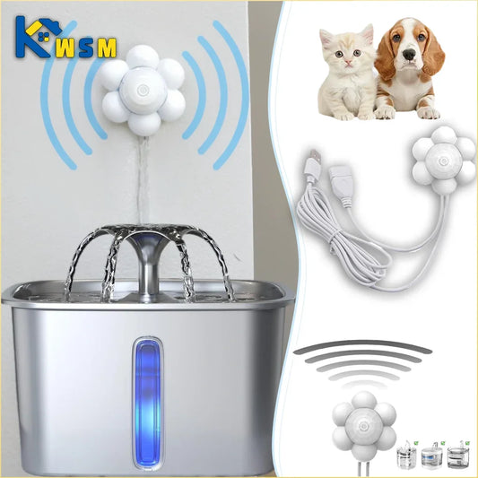Smart Motion Sensor Pet Water Fountain USB Filter Cats & Dogs Smart Pet Fountain Oasis Select