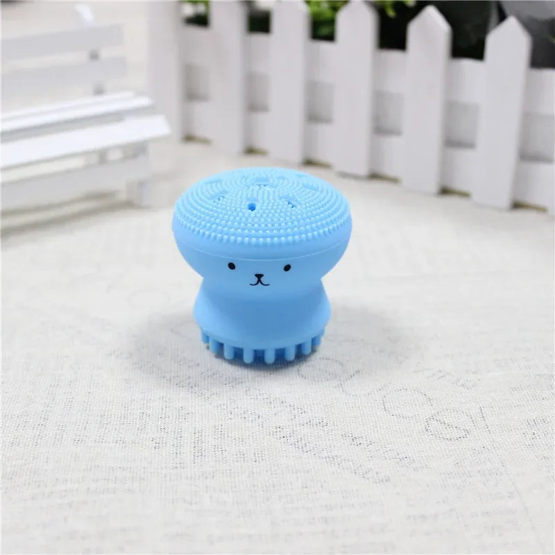 Silicone Face Cleansing Brush – Deep Pore Scrub Exfoliator