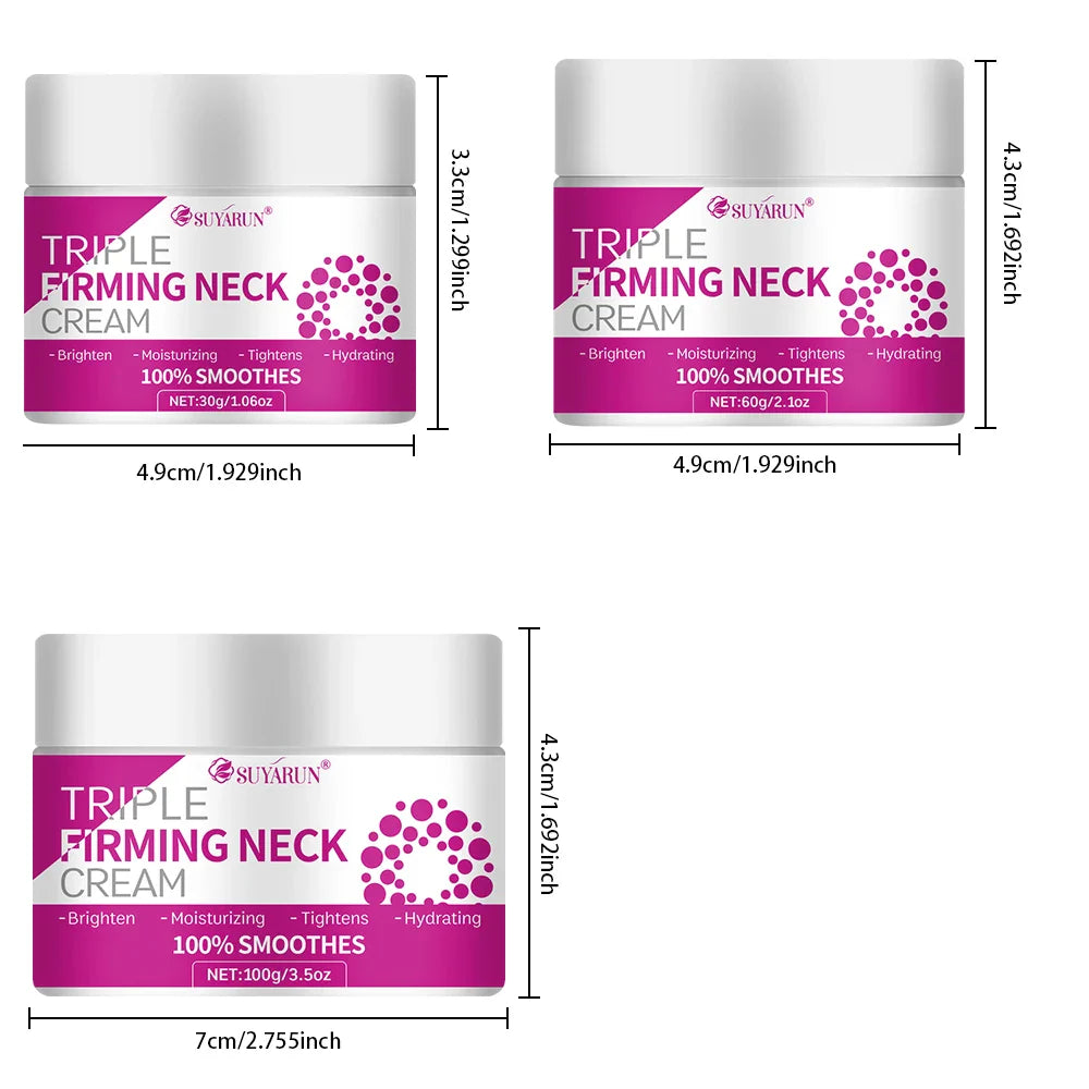 SUYARUN Triple Lifting Neck Cream – Collagen, Retinol & Hyaluronic Acid