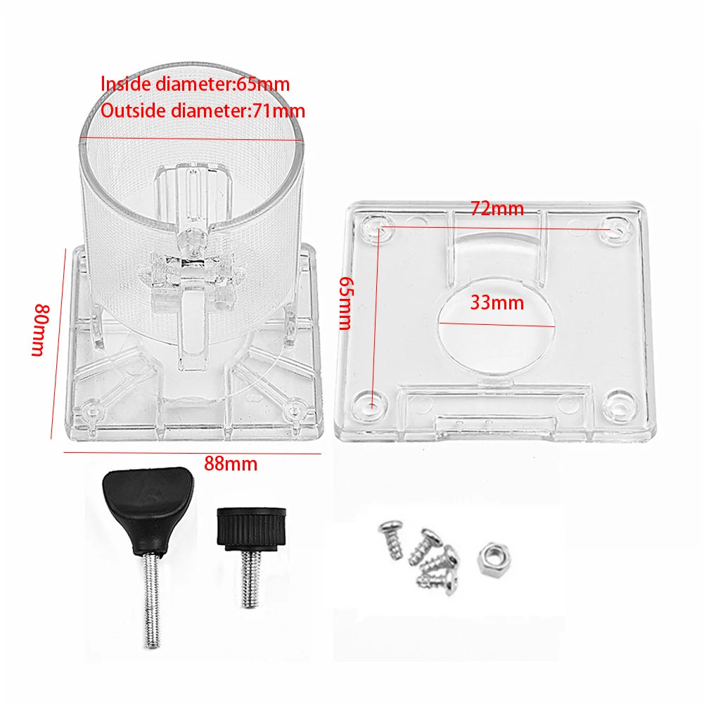 Makita 3701 3703 Protective Assembly Transparent Trimmer Router Base