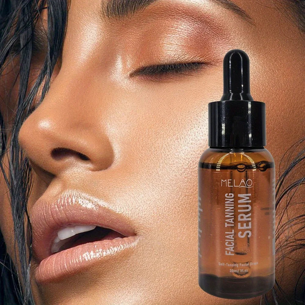 Melao Self-Tanning Drops – Moisturizing Bronzing Serum Face & Body