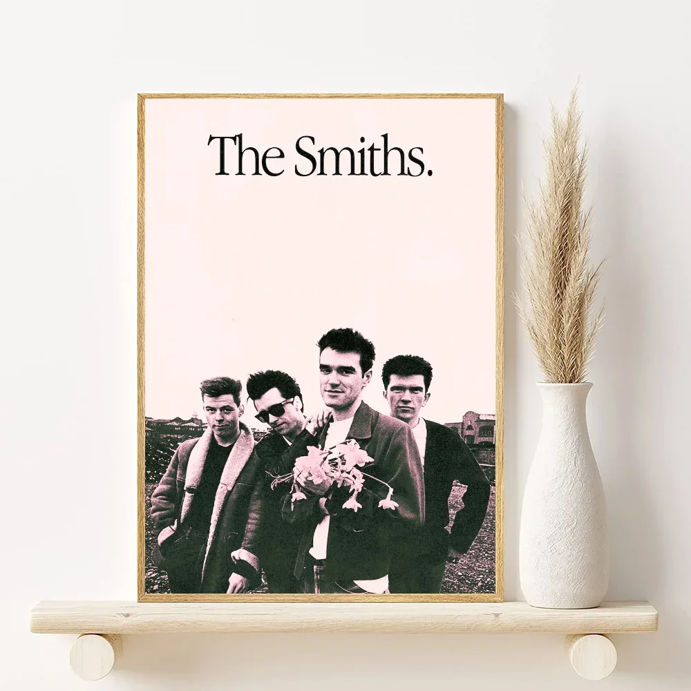 The Smiths Rock Band Minimalist Canvas Poster | Wall Art Print Canvas Wall Art Peaceful Pleasures Health and Wellness z10 20x30cm Unframed