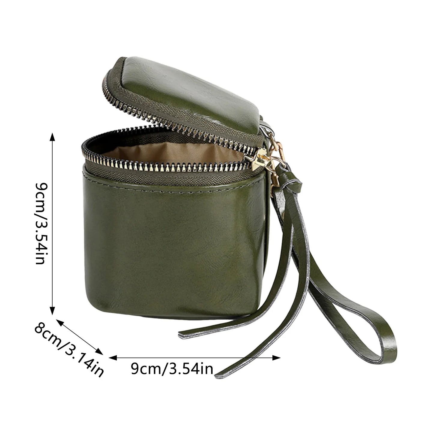 Ladies Elegant PU Coin Purse Compact Size Fashionable Style Mini Purse Suitable for Shopping Traveling Birthday Gifts Peaceful Pleasures Health and Wellness