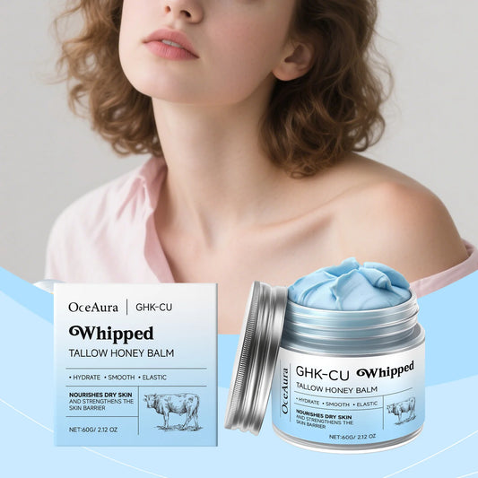 OceAura Tallow & Honey Whipped Body Cream | Deep Hydration