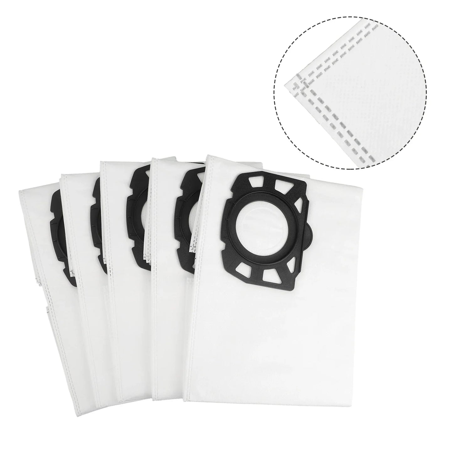 5-Pack Dust Bags for KA 40 WD2 WD3 SE4001 SE4002 Vacuums