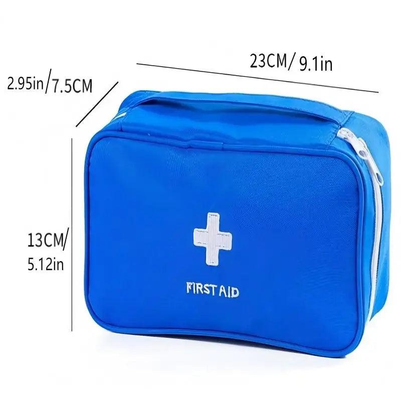 Trendy Health Medical Storage Bag, Oxford Fabric Travel Bag, Emergency Kit, Handheld Portable Home Organizer, First Aid Pack Peaceful Pleasures Health and Wellness