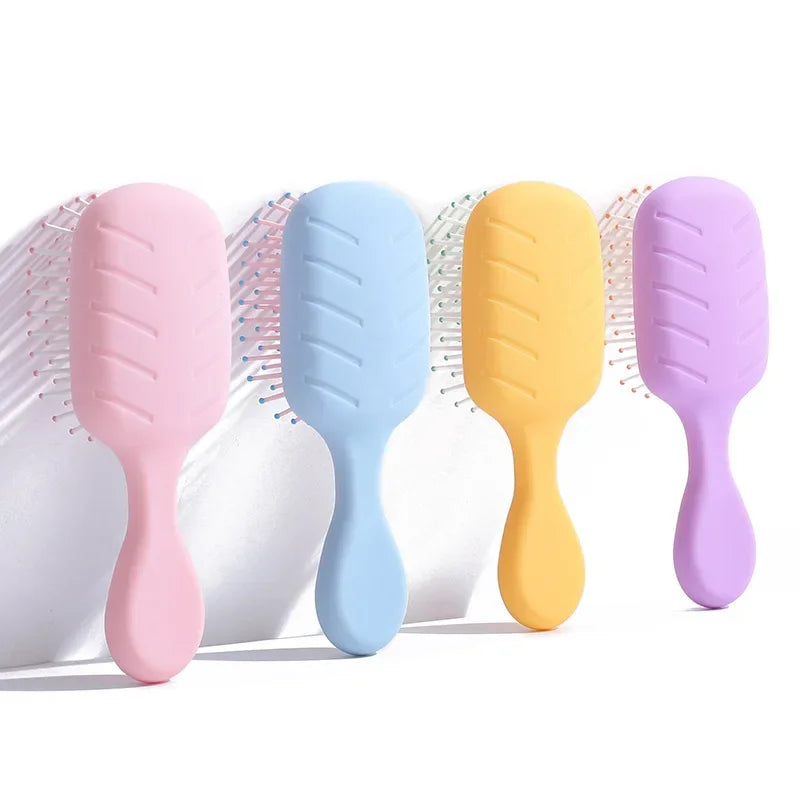 5-Piece Detangling Brush & Scalp Massage Comb Set – All Hair