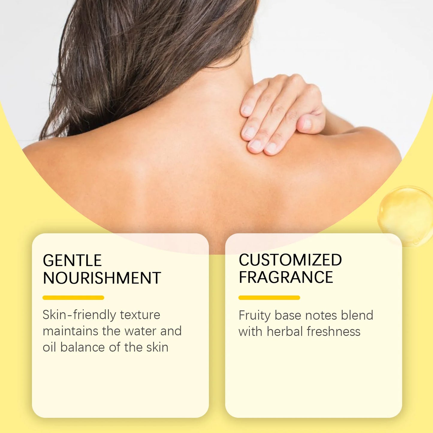 Persimmon Body Wash Gel – Moisturizing Exfoliating Shower Gel
