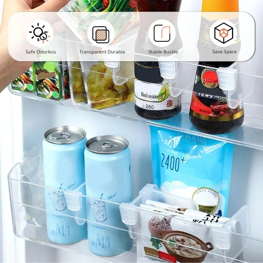 Fridge Partition Board – Bottle, Can & Shelf Organizer