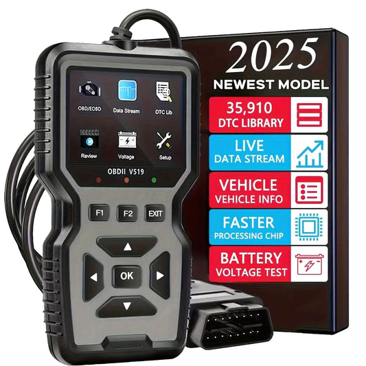 OBD2 Diagnostic Scanner | Code Reader for Cars 1996+ | OBDII/EOBD Peaceful Pleasures Health and Wellness Gray