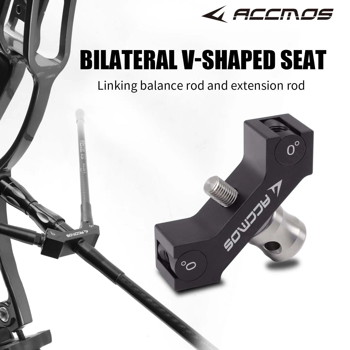 Archery Stabilizer V-bar Mount Recurve Bow Compound Balance Bar Quick