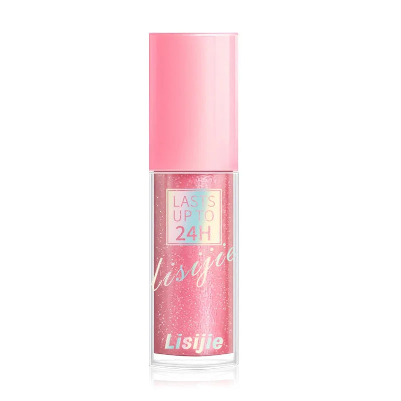 Diamonds Glitter Lip Gloss – 24H Waterproof Pearl Lipstick