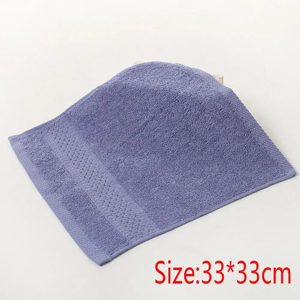 100% Cotton Square Face Towel – Soft Absorbent Wash Cloth