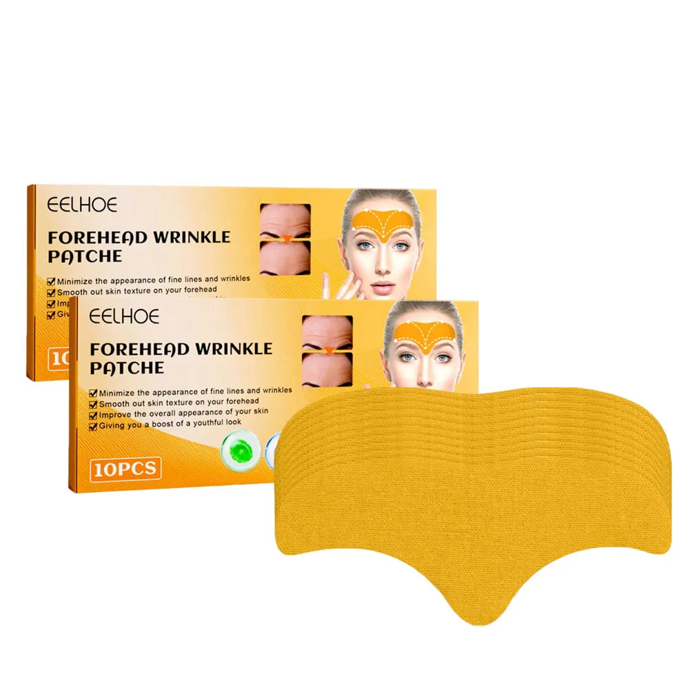 Collagen Forehead Gel Patch Reduces Fine Lines & Firms Skin, Smoothing Wrinkle Treatment Stickers for Women Care Peaceful Pleasures Health and Wellness 2 Boxes