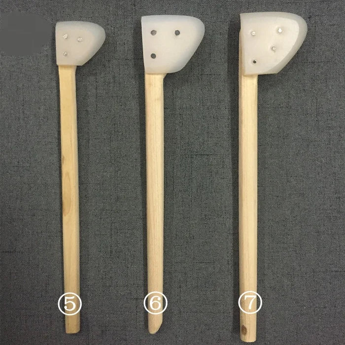 Wooden Long Handle Pottery Smoothing Tool | Ceramic DIY Pottery Modeling Tool Peaceful Pleasures Health and Wellness