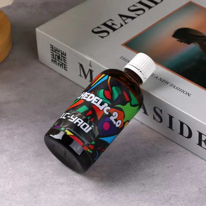 2026 YAQI Psychedelic 2.0 Alcohol-Free Aftershave Splashes, 100ml Premium Soothing Grooming Liquid for Men Peaceful Pleasures Health and Wellness