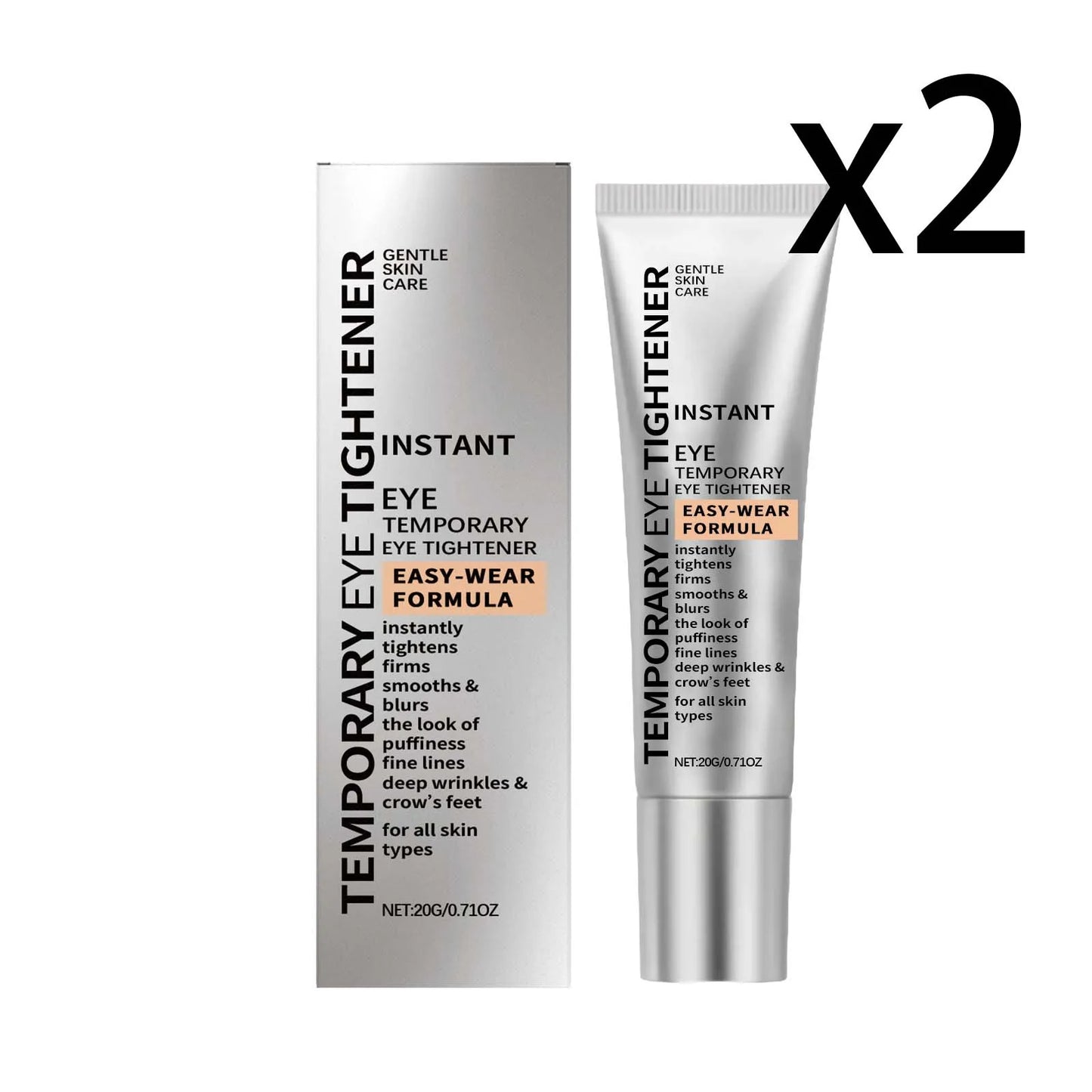 Vitamin E Firming Eye Cream Reduce Dryness Anti Dark Circles Removal Eyes Bags Enhance Skin Elasticity Moisturize Eye Care Serum Peaceful Pleasures Health and Wellness 2x20g 20g