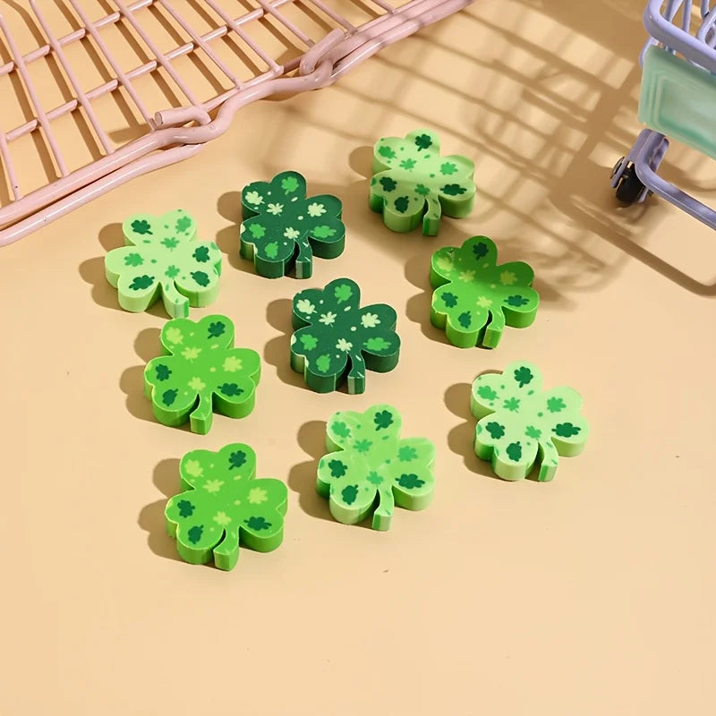 100 Pieces of Leaf-Shaped Erasers in Random Colors, Children's Stationery Suitable for School, Office, and Home Use, Fun Stationery, Learning Accessories, Classroom Rewards, Durable Material, Holiday Gifts, Party Favors Peaceful Pleasures Health and Wellness