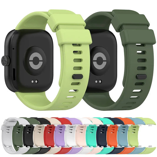 Silicone Band for Xiaomi Redmi Watch 4/5 & Mi Band 8/9 Pro Peaceful Pleasures Health and Wellness